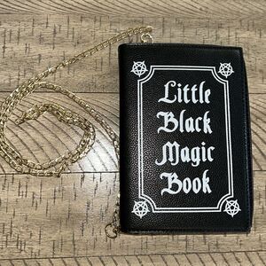Lit🔥tle Black Magic purse 👛 🪄 Book 📖 CrossBody Purse 👜 Work your Magic!!!!!